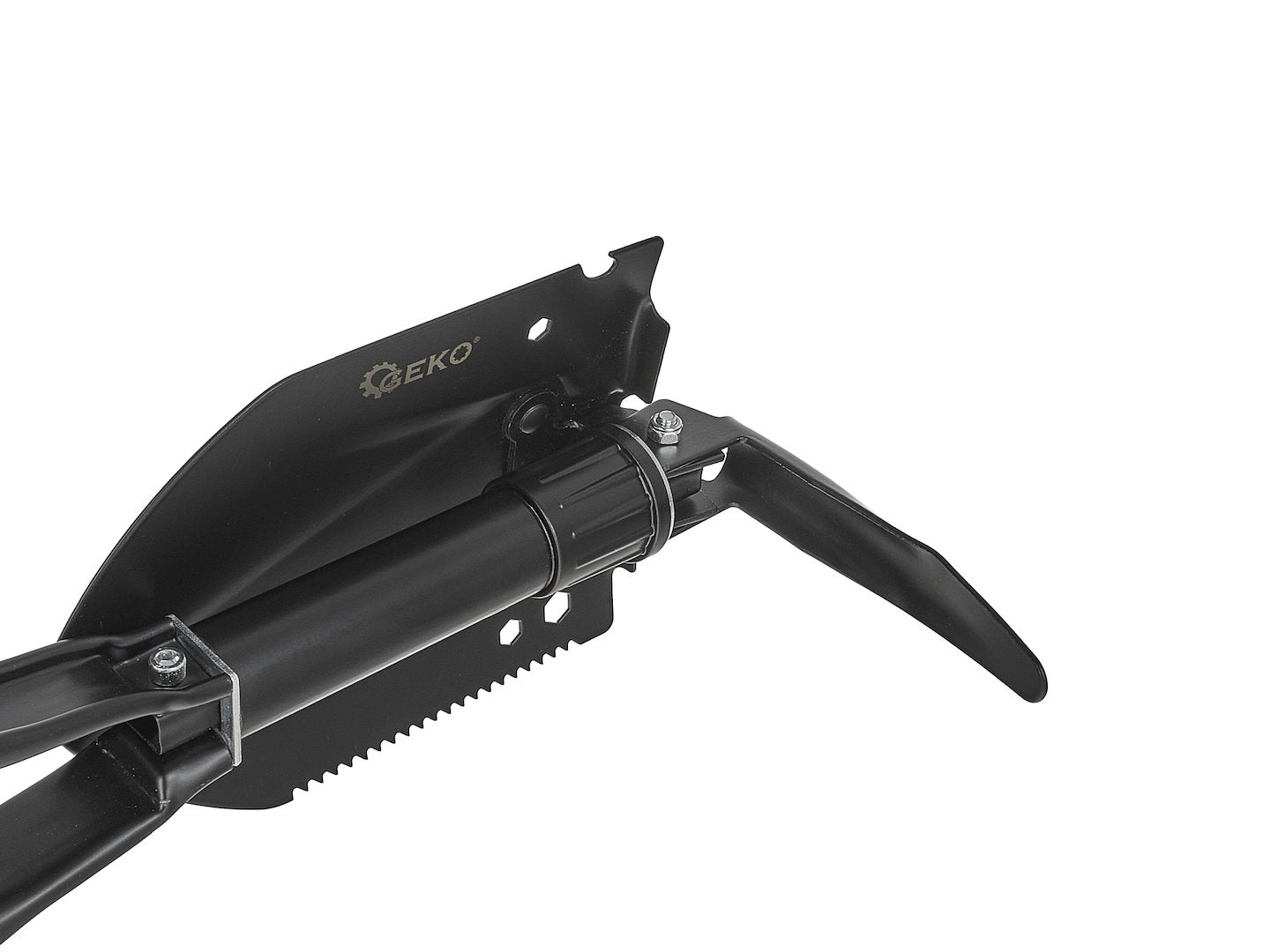 5-in-1 Tactical Folding Shovel — Black Survival Series