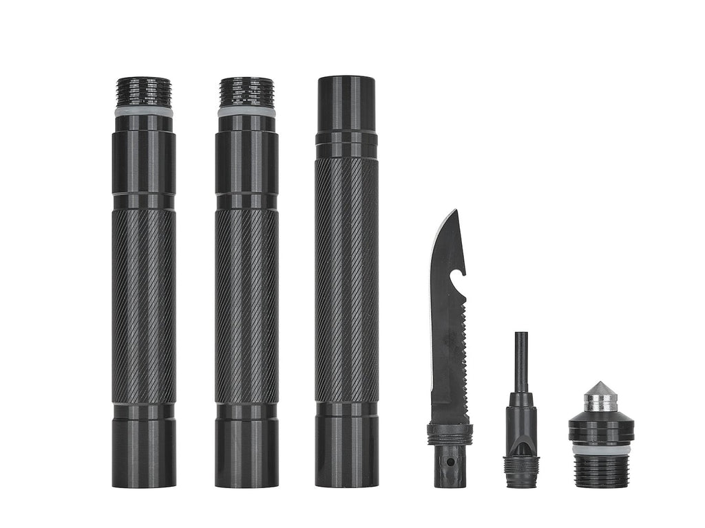 Multi-purpose Tactical Folding Shovel — Black Survival Series