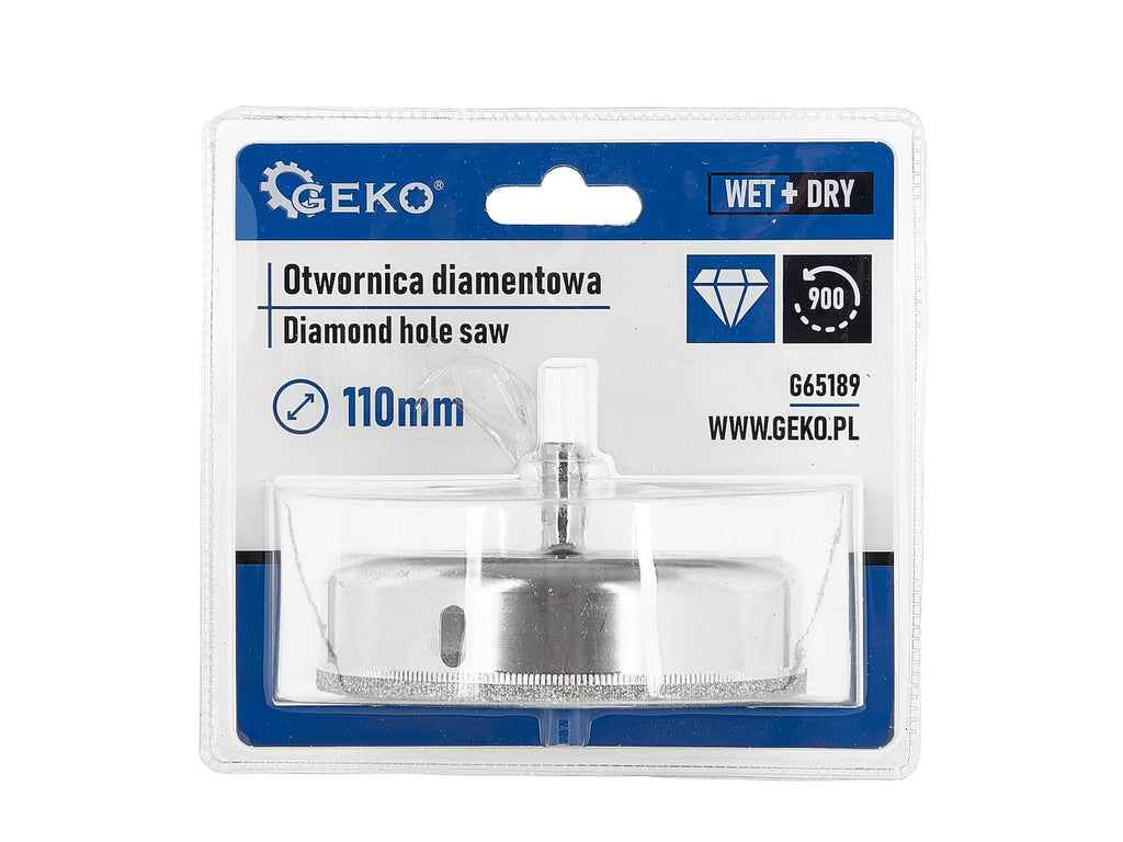 Diamond core drill for tiles, 110 mm