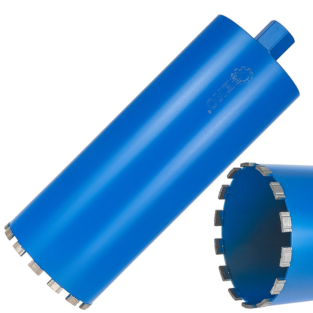 Diamond crown drill bit 162x10x450 mm 14T 1.1/4"