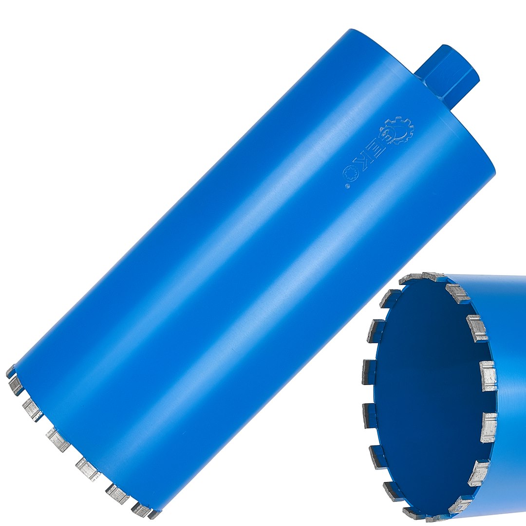 Wiertło koronowe diamentowe do wiertnicy na sucho i na mokro 182x10x450 mm 16T 1.1/4" (2)