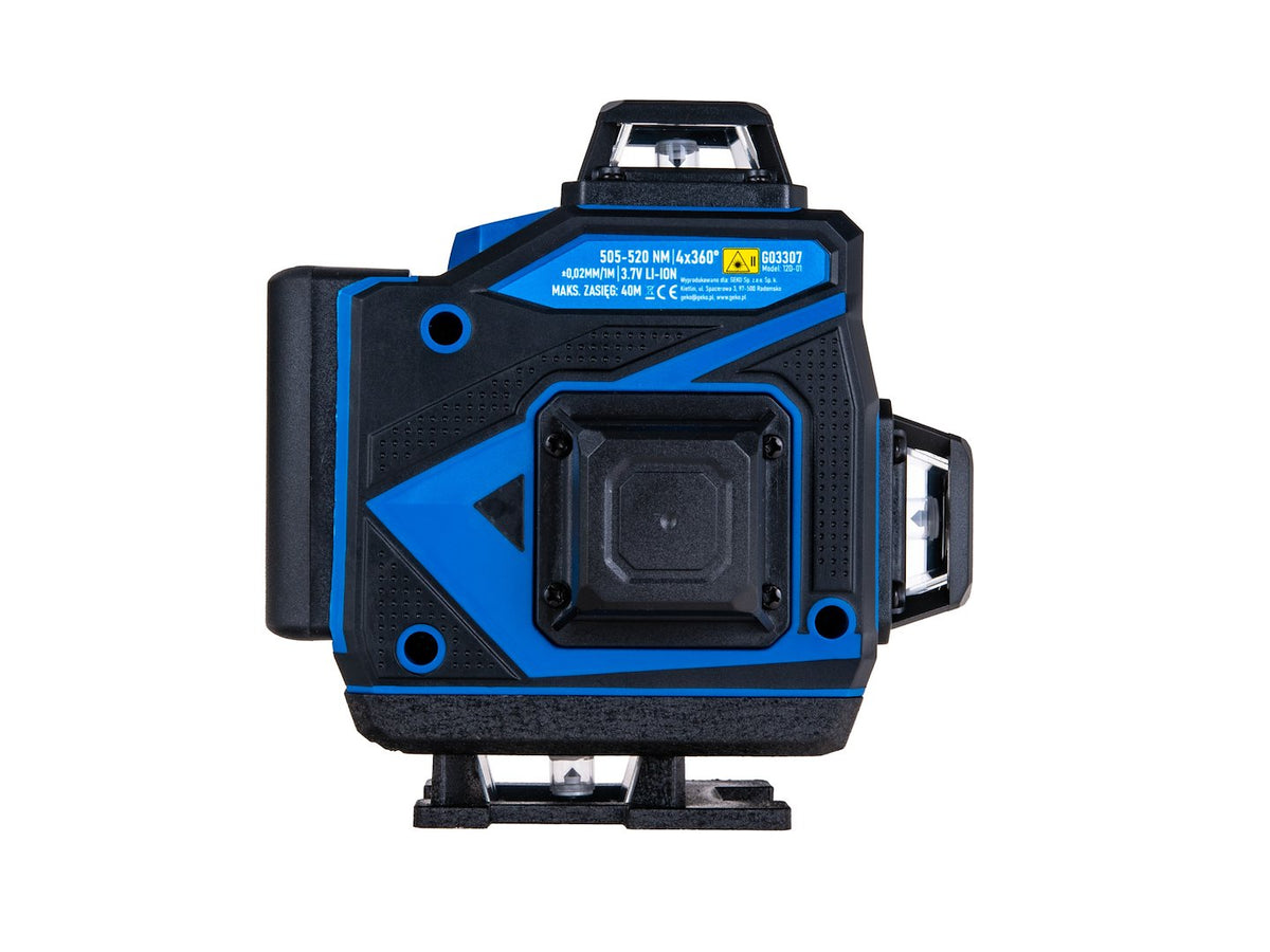 4D 360° Cross Laser Level + Accessories