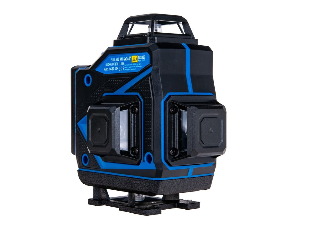 4D 360° Cross Laser Level + Accessories