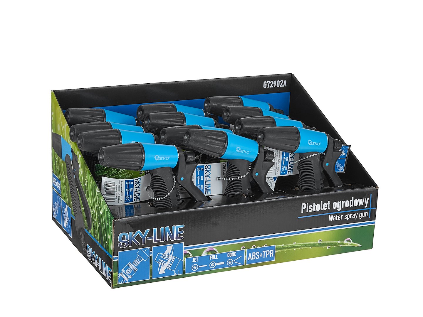 Adjustable Spray Gun SKY-LINE Series – Display Box – Pack of 12