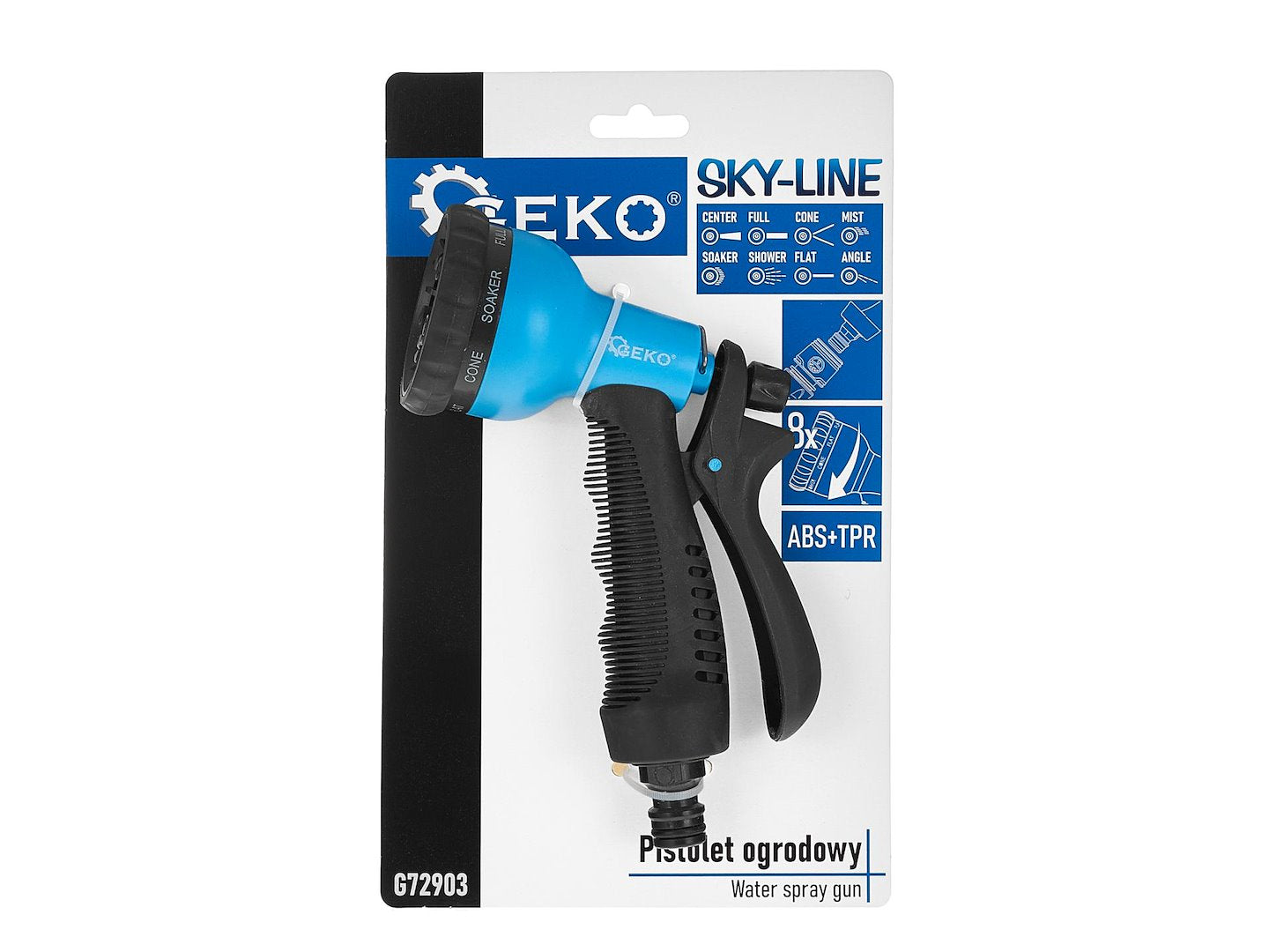 8-Function Adjustable Spray Gun, SKY-LINE Series