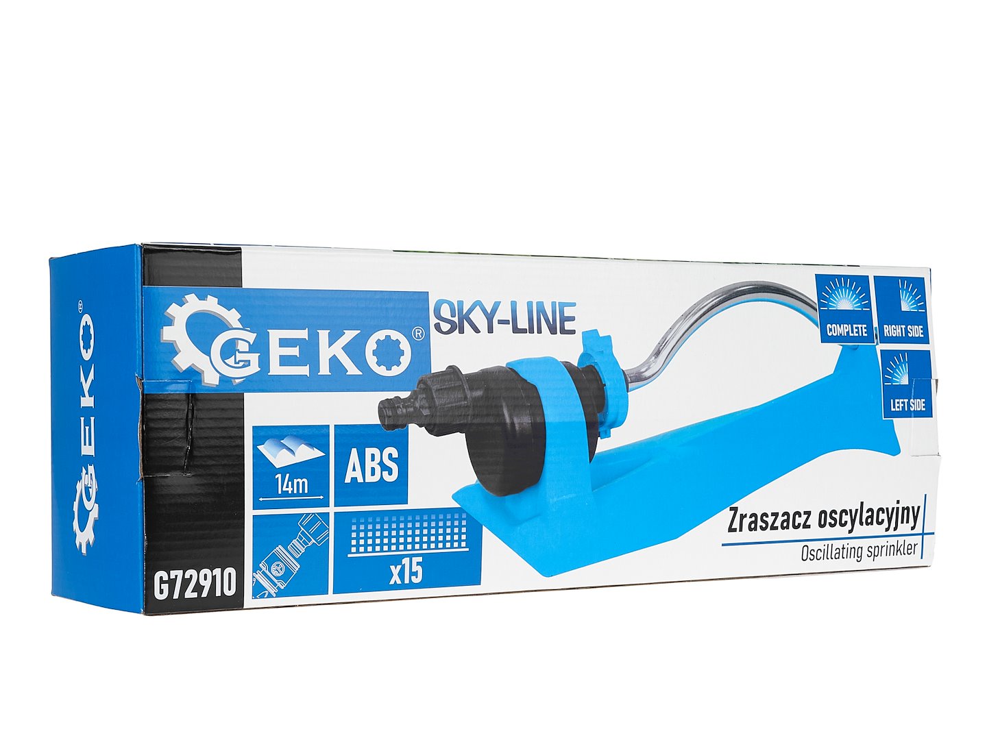 15-hole Adjustable Oscillating Sprinkler, SKY-LINE Series