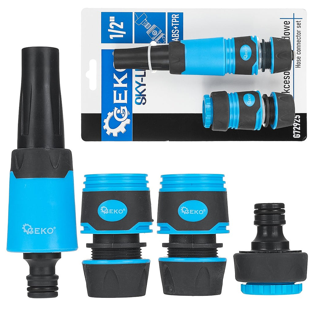 1/2" 4-piece Hose Connector Set – SKY-LINE Series