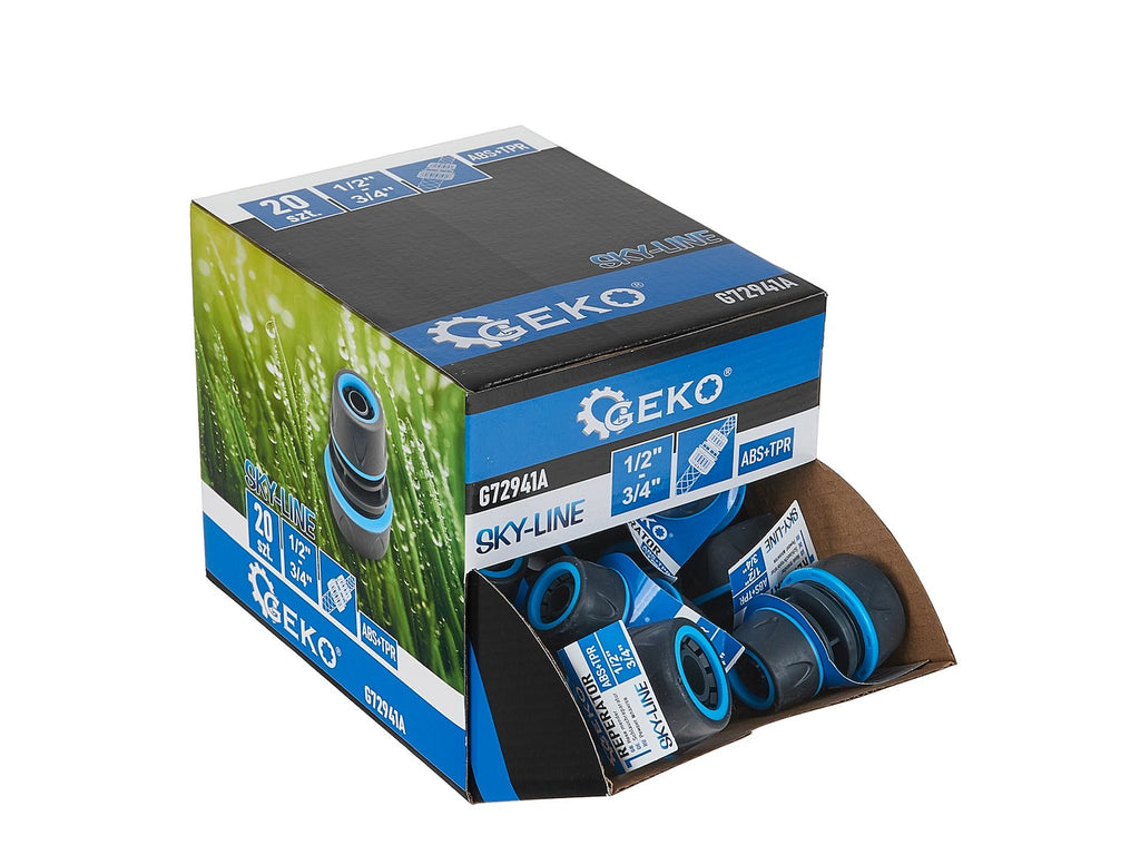 1/2" to 3/4" Hose Mender, SKY-LINE Series – Display Box – Pack of 20