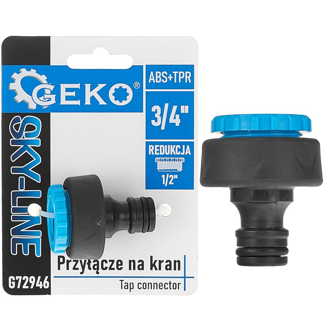 SKY-LINE 3/4" Tap Connector with 1/2" Reducer