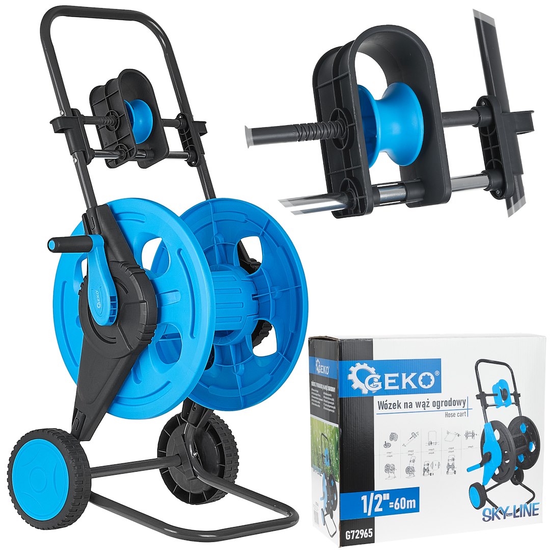 Hose cart with guide 1/2" = 60m SKY-LINE series