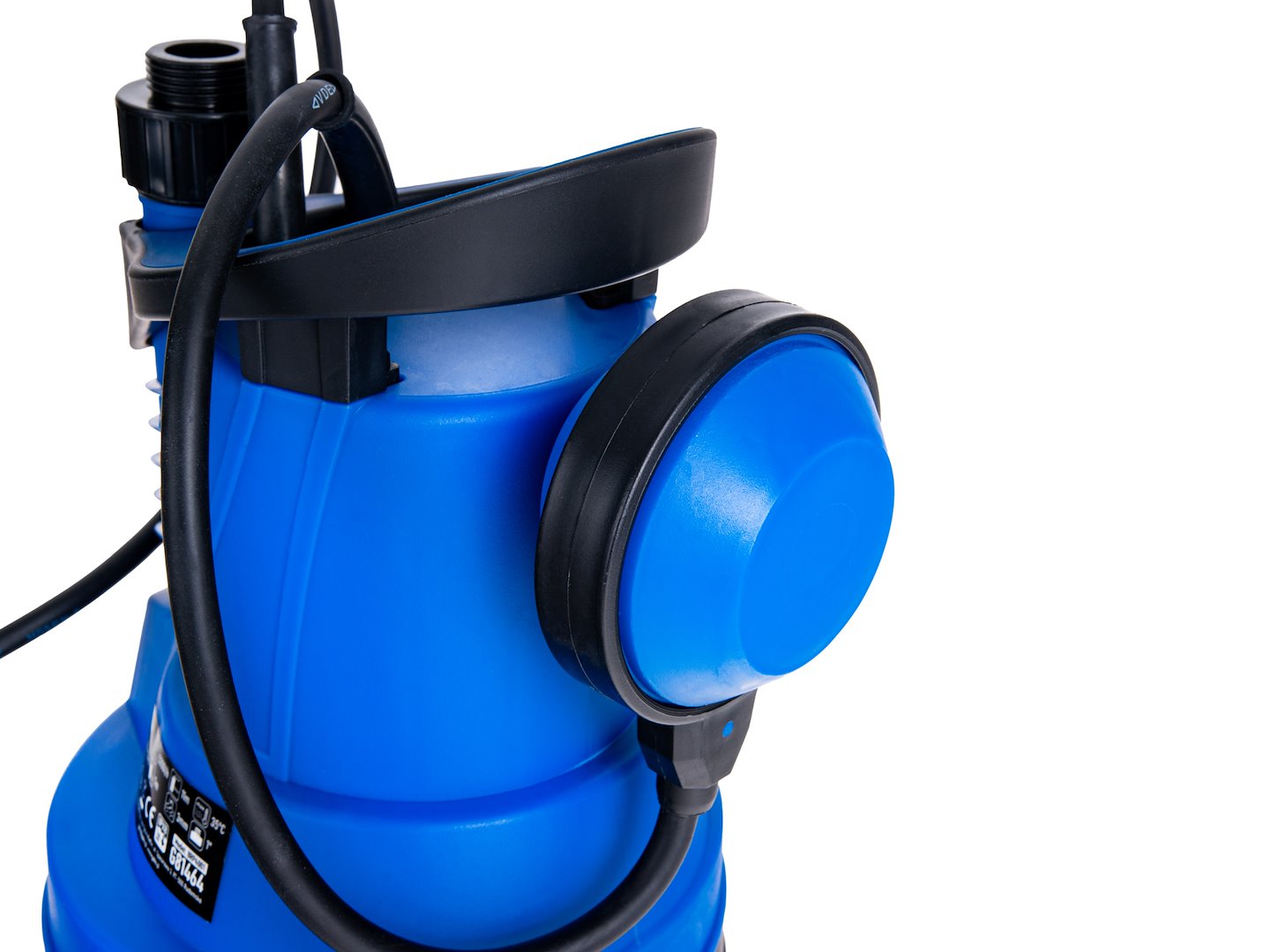 Submersible barrel rainwater pump with float switch, 400 W