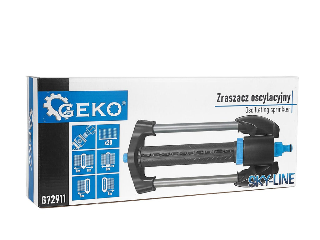 SKY-LINE Series 20-Hole Adjustable Oscillating Sprinkler