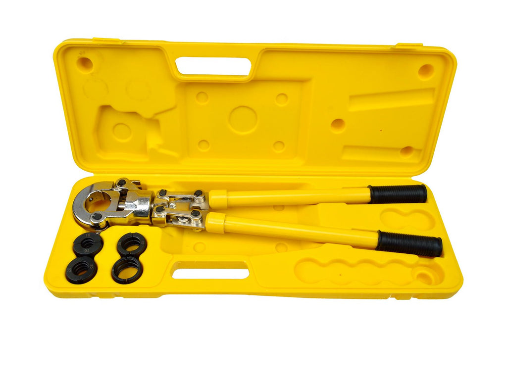 Mechanical PEX Pipe Crimping Tool, 60 kN, 16-32 mm