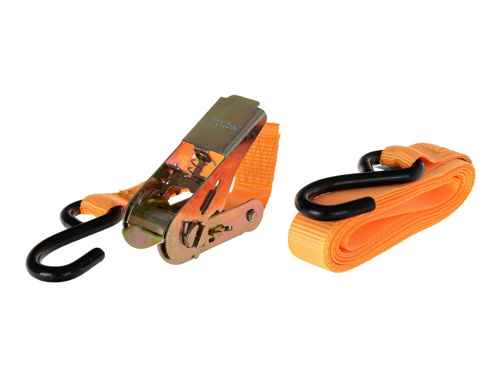 2 pcs Ratchet Tie Down 25 mm x 4.5 m, 700 kg
