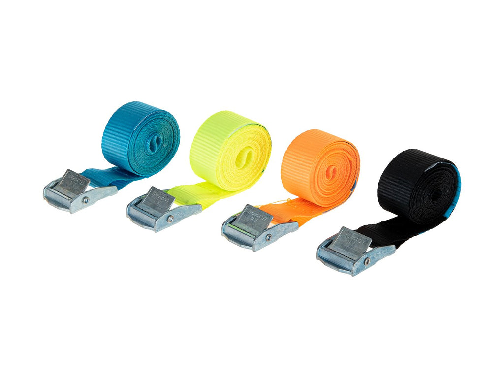 Cam buckle tie down 25 mm x 2 m 500 kg – Pack of 16