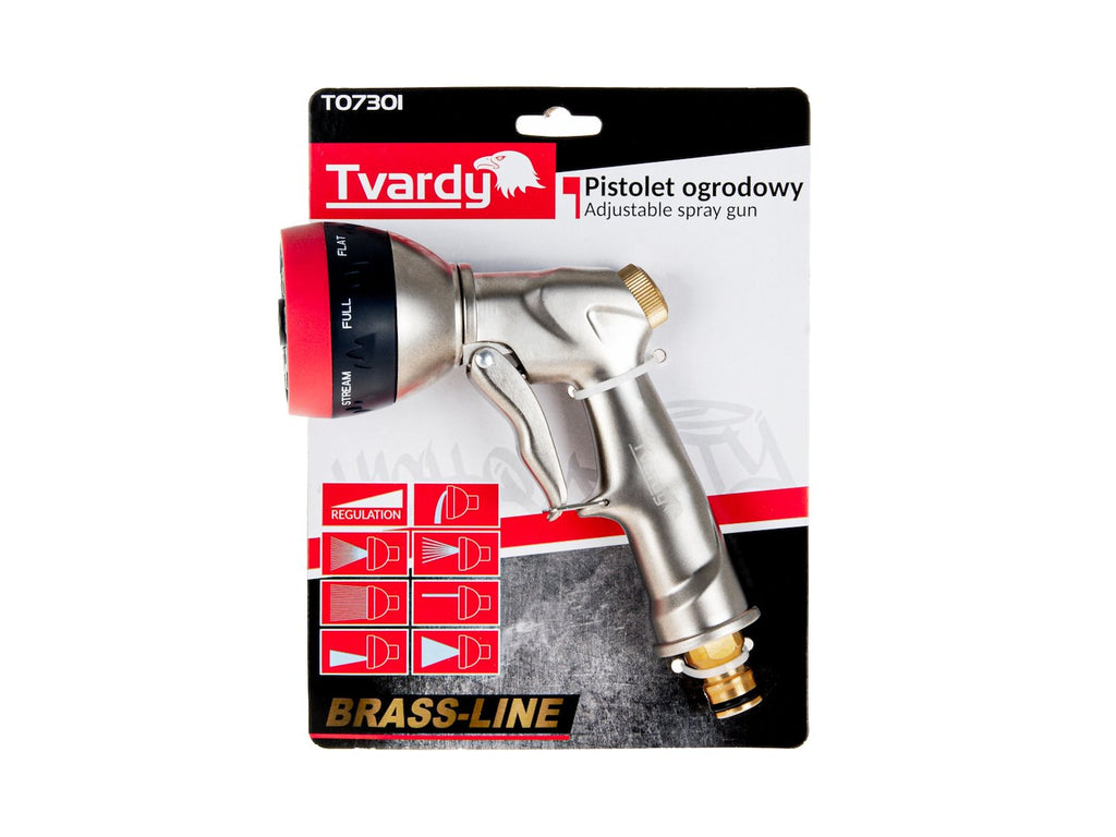 8-Function Adjustable Spray Gun BRASS-LINE Series