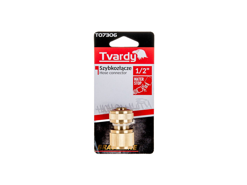 1/2" Waterstop Hose Connector BRASS-LINE Series