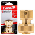 3/4" Waterstop Hose Connector, BRASS-LINE Series