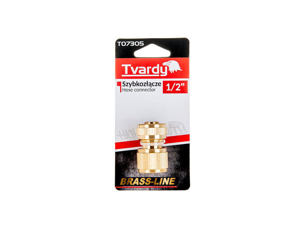 1/2" Hose Connector — BRASS-LINE Series