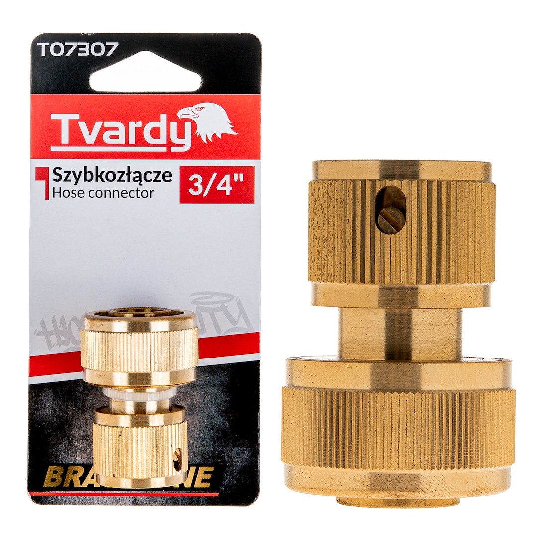 3/4" Hose Connector — BRASS-LINE Series