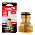 3/4" connector with a male thread — BRASS-LINE series