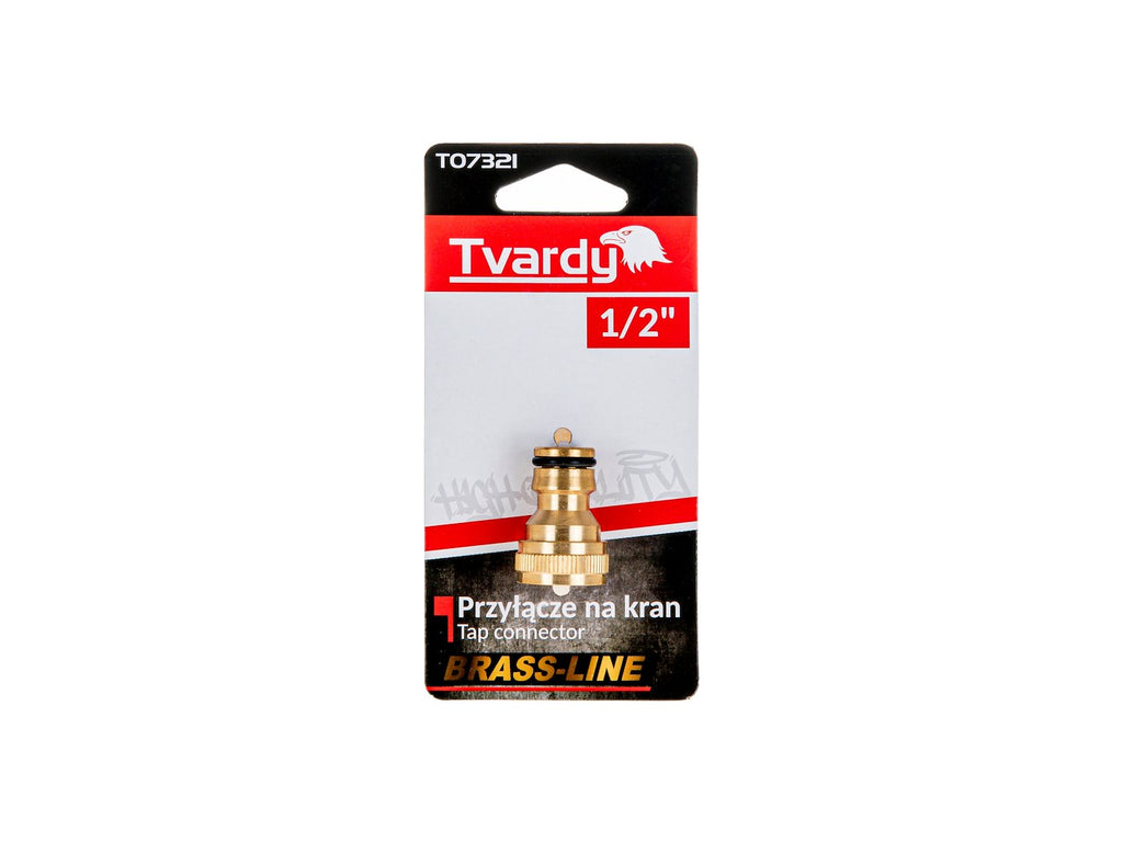 3/4" connector with male thread — BRASS-LINE series
