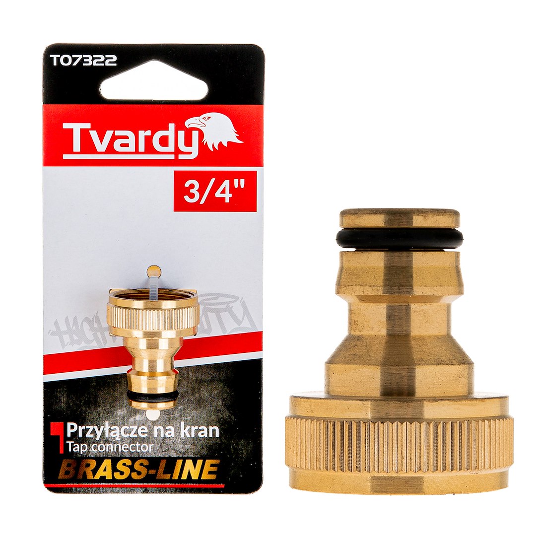 3/4" Tap Connector — BRASS-LINE Series