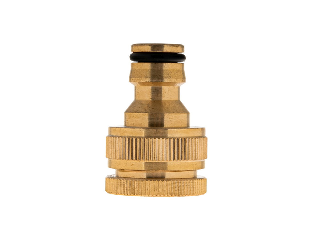 3/4" Tap Connector with 1/2" Reducer — BRASS-LINE Series