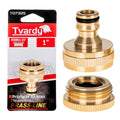 1" Tap Connector with 3/4" Reducer — BRASS-LINE Series
