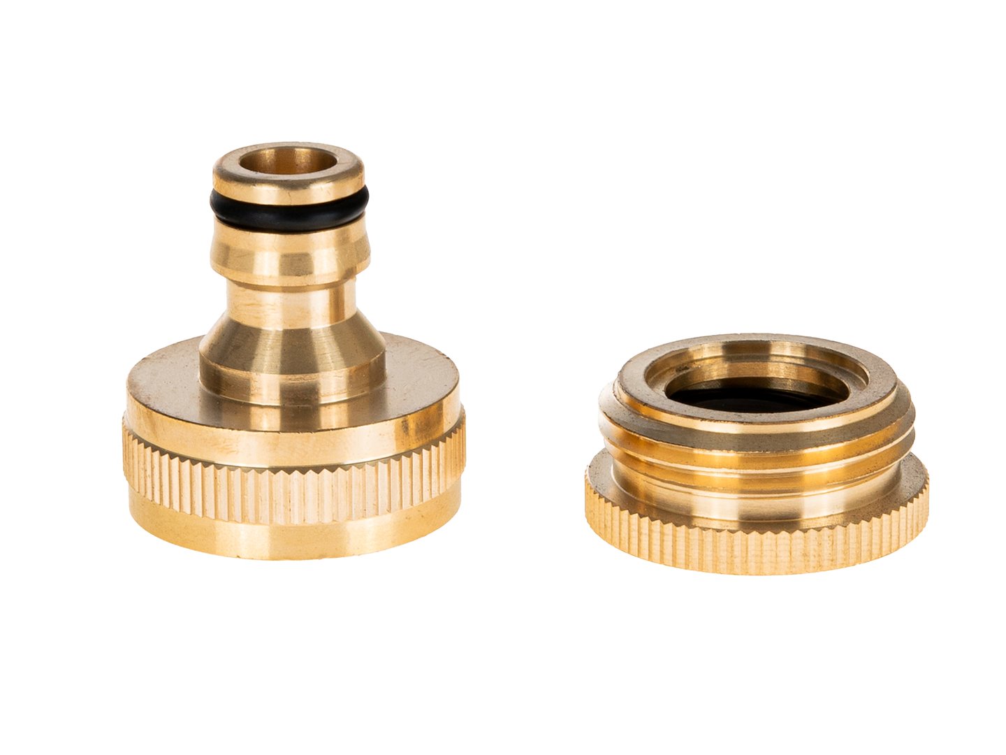 1" Tap Connector with 3/4" Reducer — BRASS-LINE Series