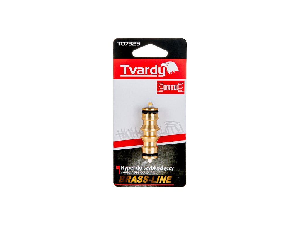 2-way Hose Coupling, BRASS-LINE Series