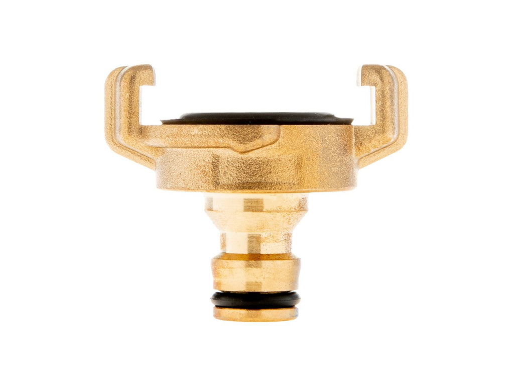 Brass quick connector compatible with GEKA connector