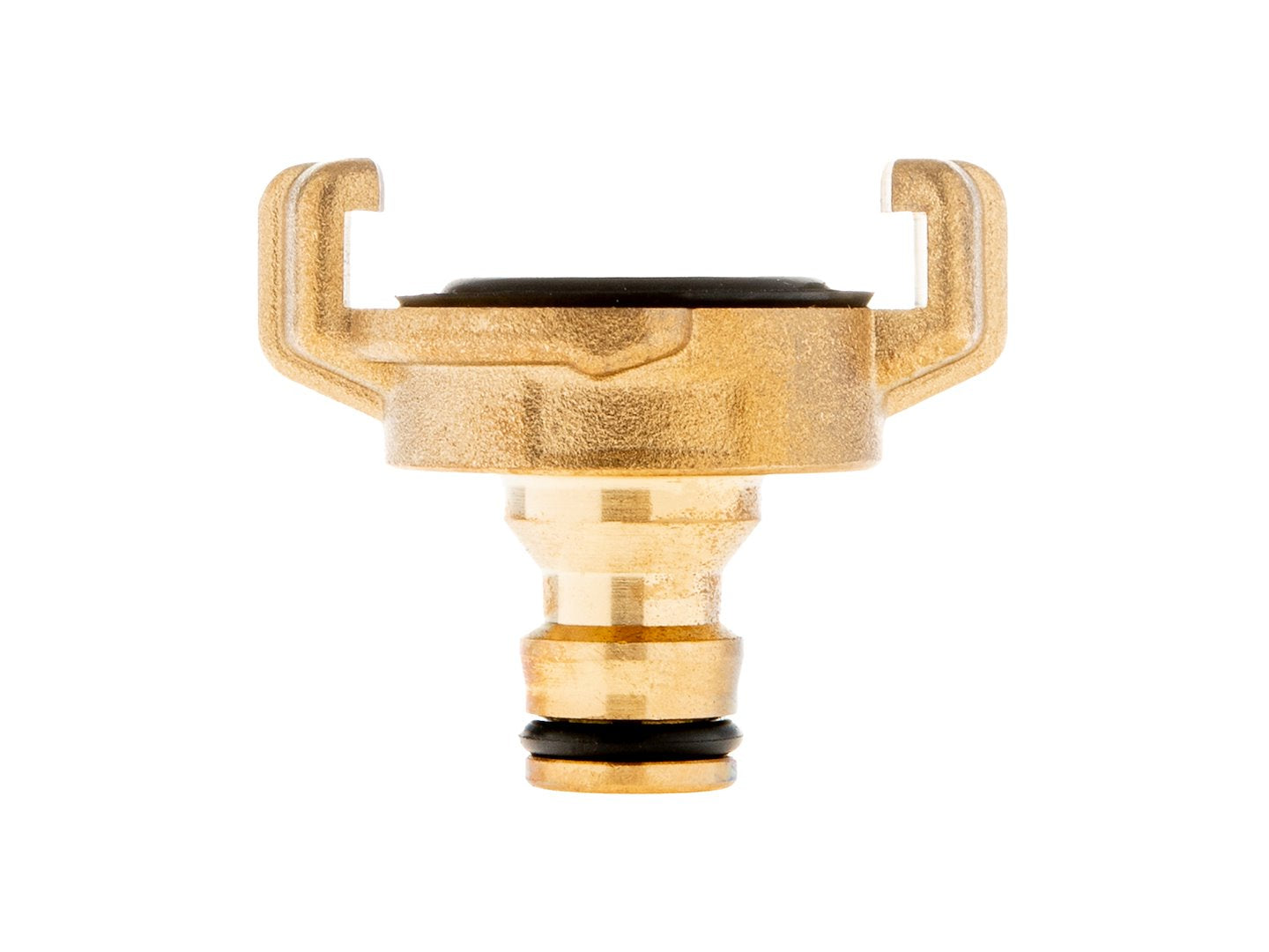 Brass quick connector compatible with GEKA connector