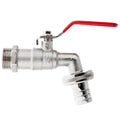 IBC set – 3/4'' tap with 3/4'' external thread + 3/4'' hose outlet