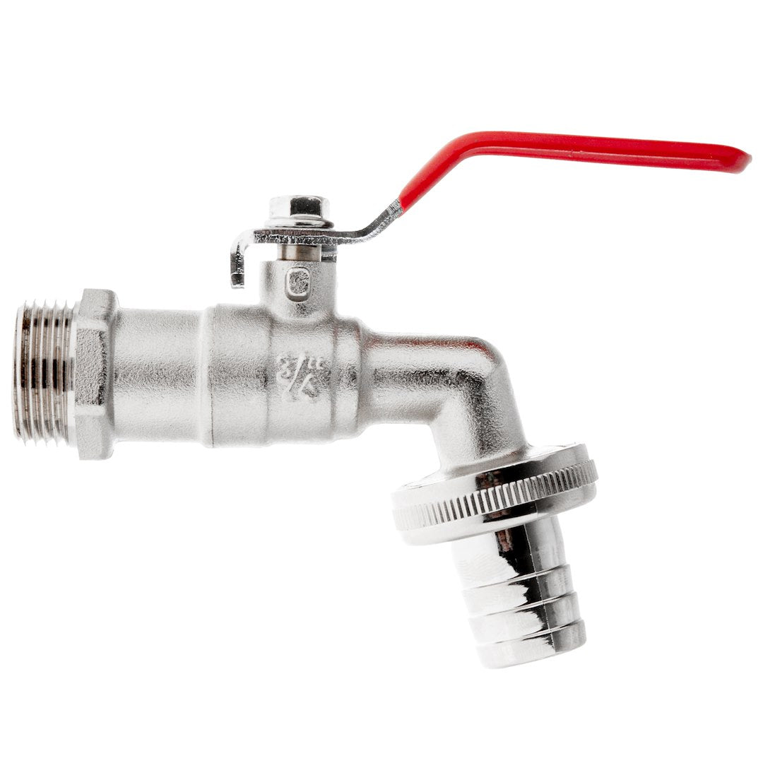 IBC set – 3/4'' tap with 3/4'' external thread + 3/4'' hose outlet