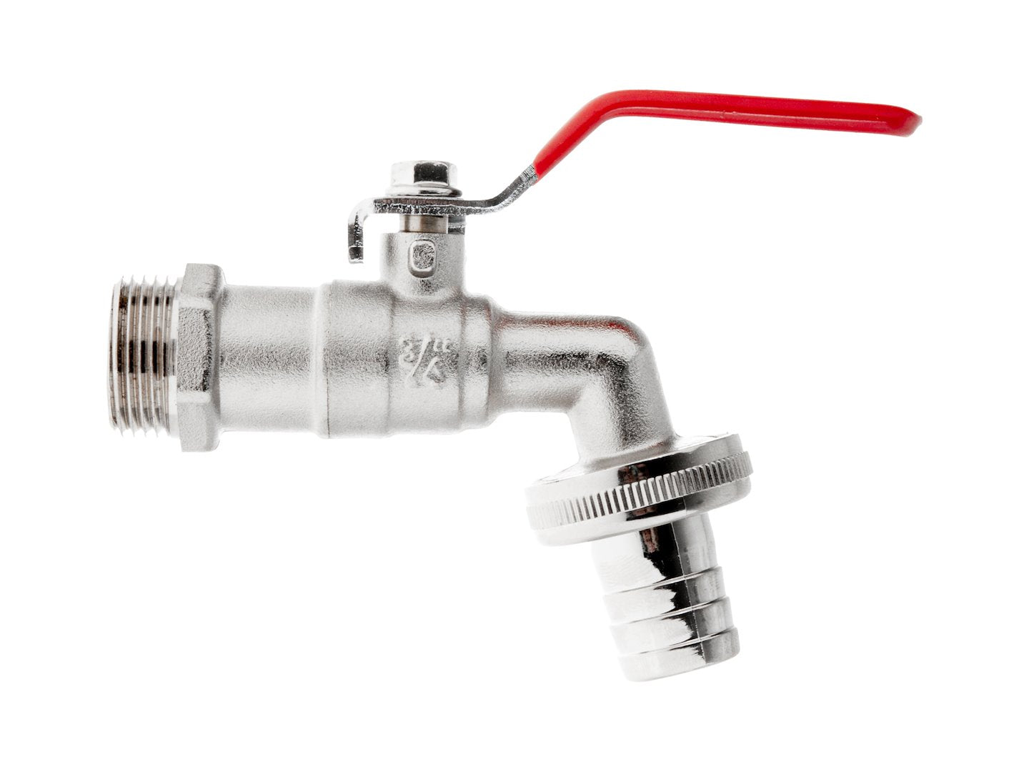 IBC set – 3/4'' tap with 3/4'' external thread + 3/4'' hose outlet
