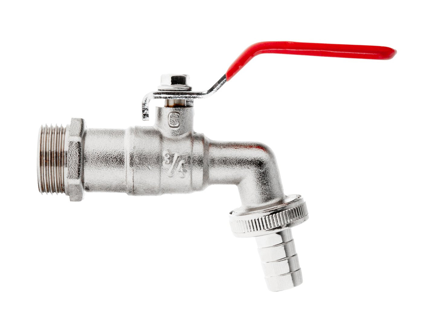 IBC set – 3/4'' tap with 3/4'' external thread + 3/4'' hose outlet