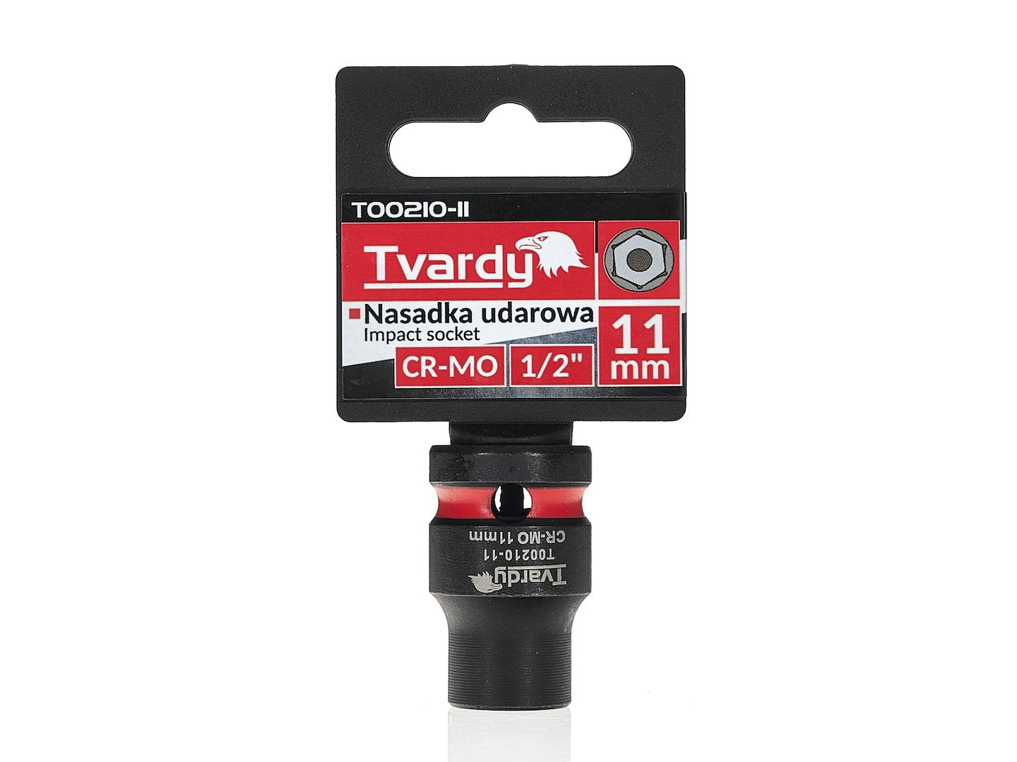 Impact Socket 1/2" 6PT 11 mm CR-MO
