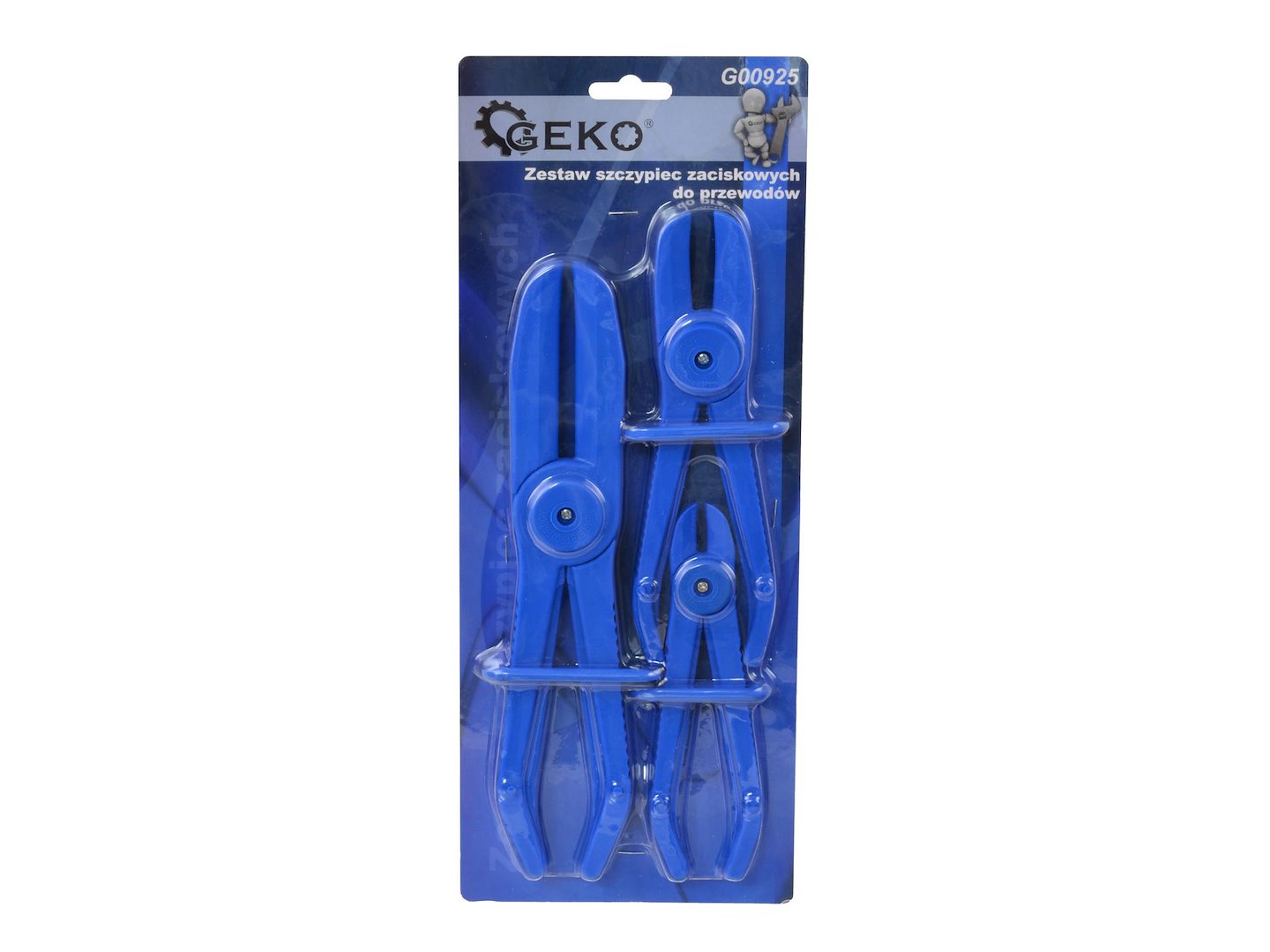 Hose Clamp Pliers Set, Nylon, 3-piece (150 mm, 200 mm, 250 mm)