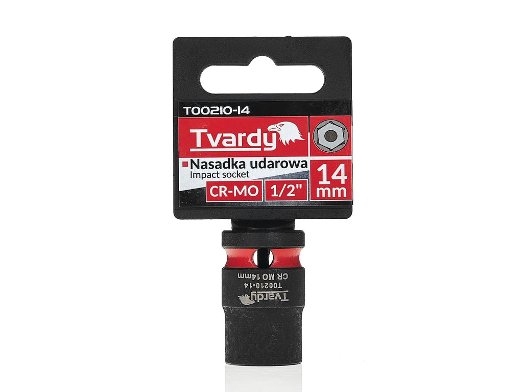 Impact socket 1/2" 6PT 14mm CR-MO