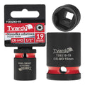 Impact socket 1/2" 6PT 19 mm CR-MO