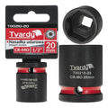 Impact socket 1/2" 6PT 20 mm CR-MO