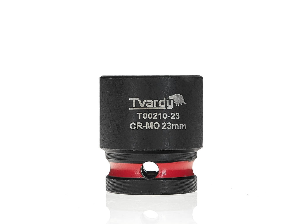 Impact socket 1/2" 6PT 23 mm CR-MO