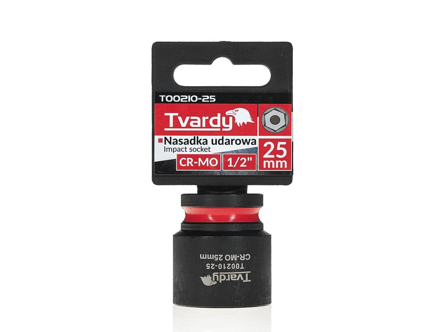 Impact Socket 1/2" 6PT 25 mm CR-MO