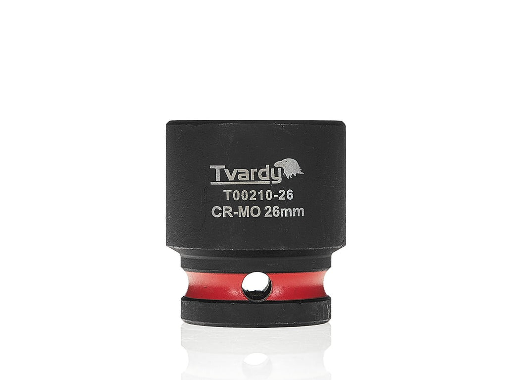 Impact Socket 1/2" 6 PT 26 mm CR-MO