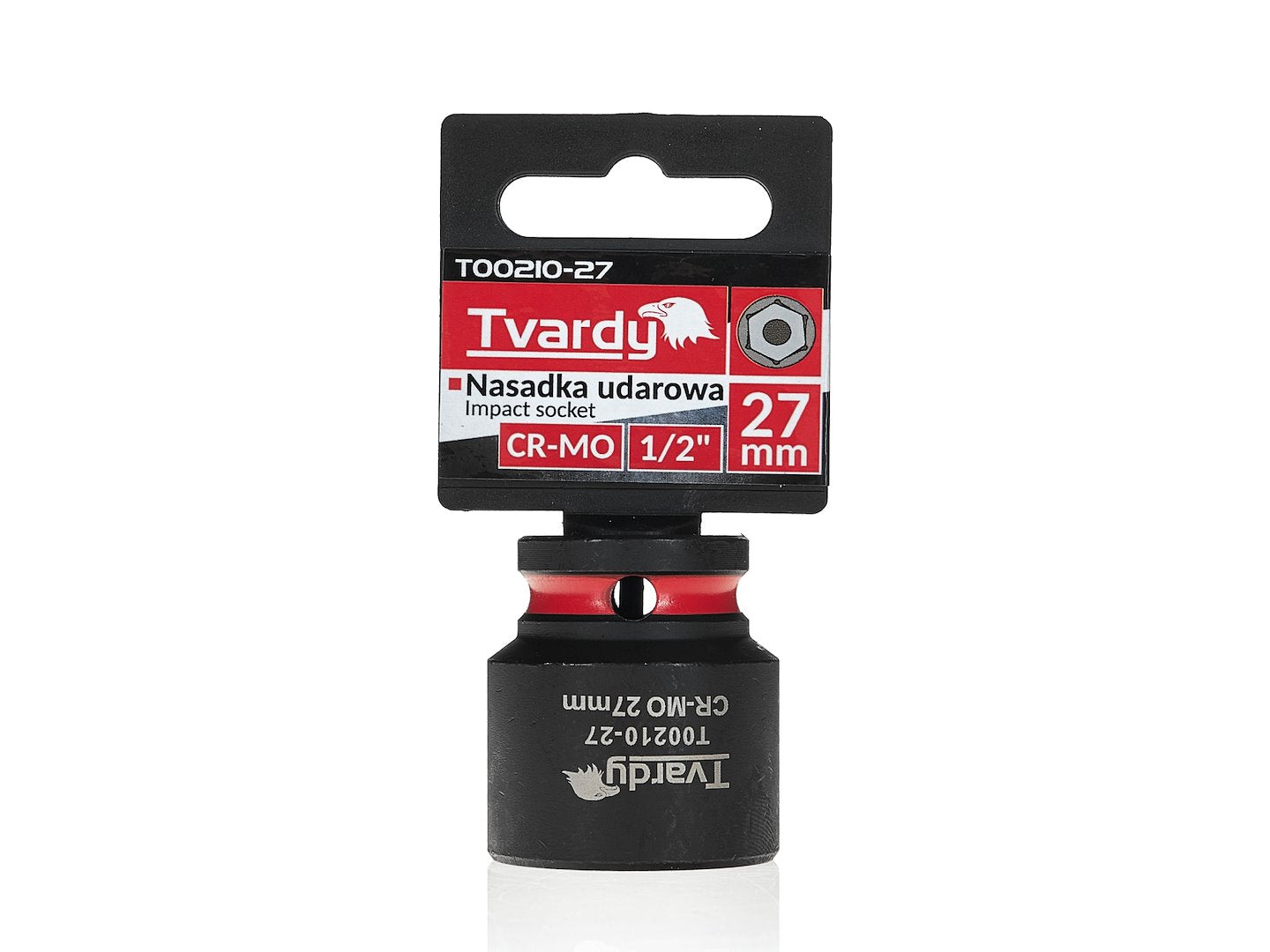 Impact Socket 1/2" 6PT 27 mm CR-MO