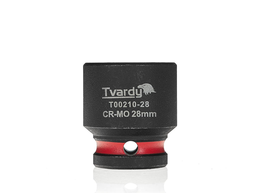 Impact socket 1/2" 6PT 28 mm CR-MO
