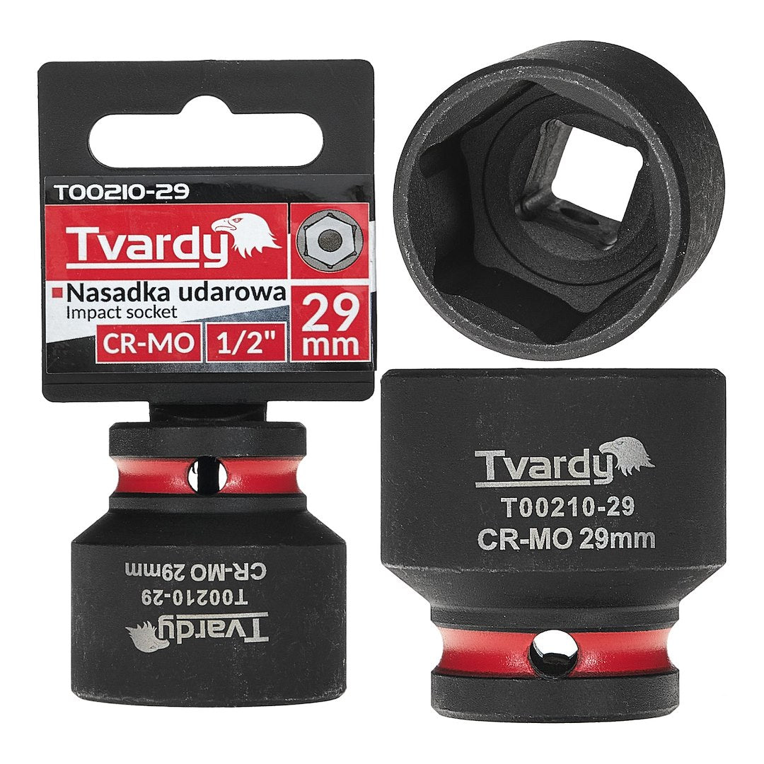 Impact Socket 1/2" 6PT 29 mm CR-MO