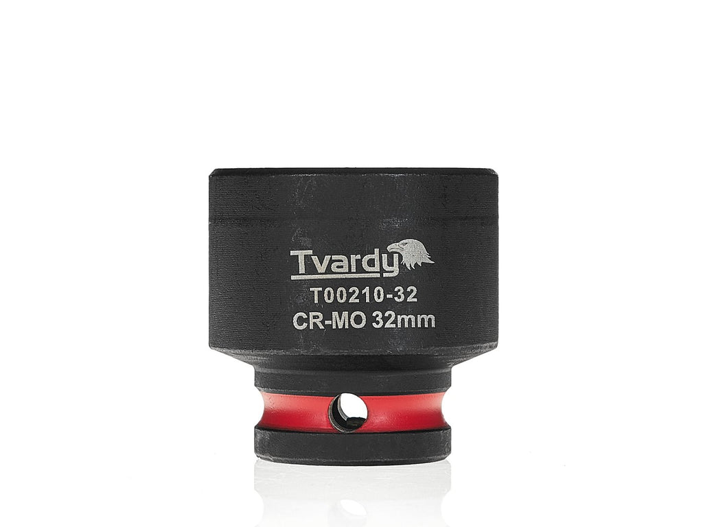 Impact socket 1/2" 6PT 32 mm CR-MO