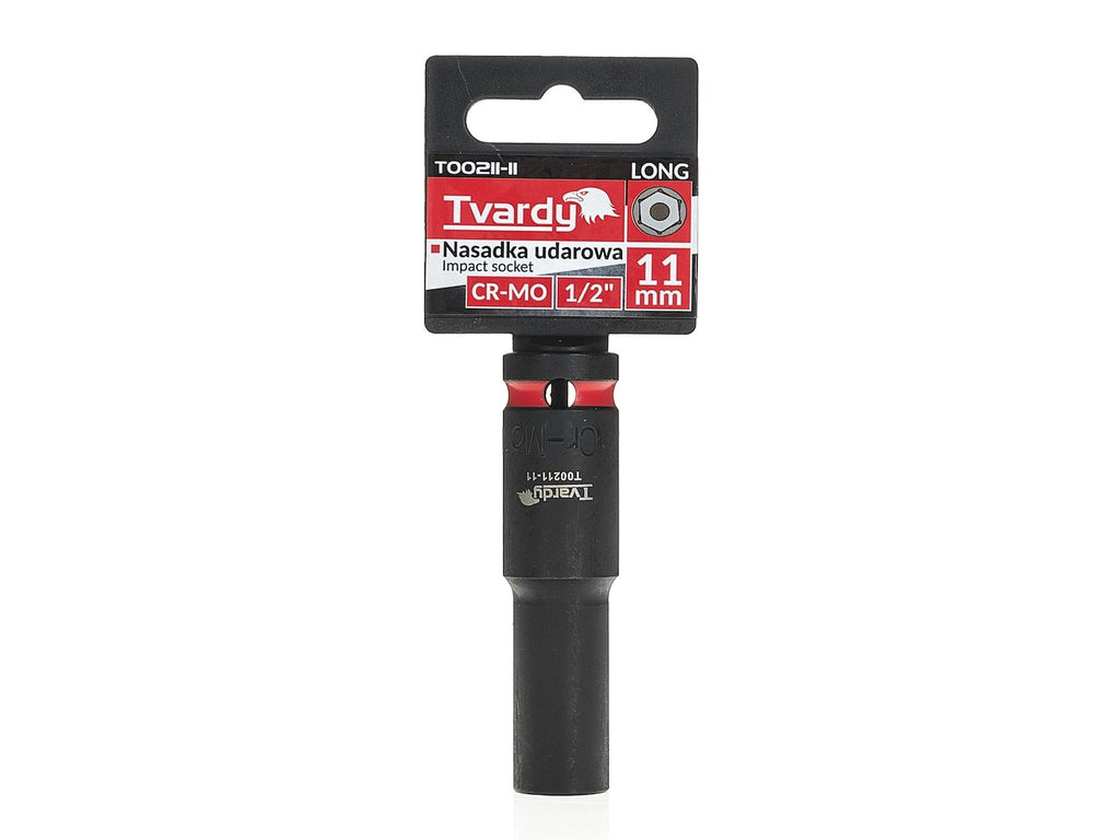 Deep impact socket 1/2" 6PT 11 mm CR-MO